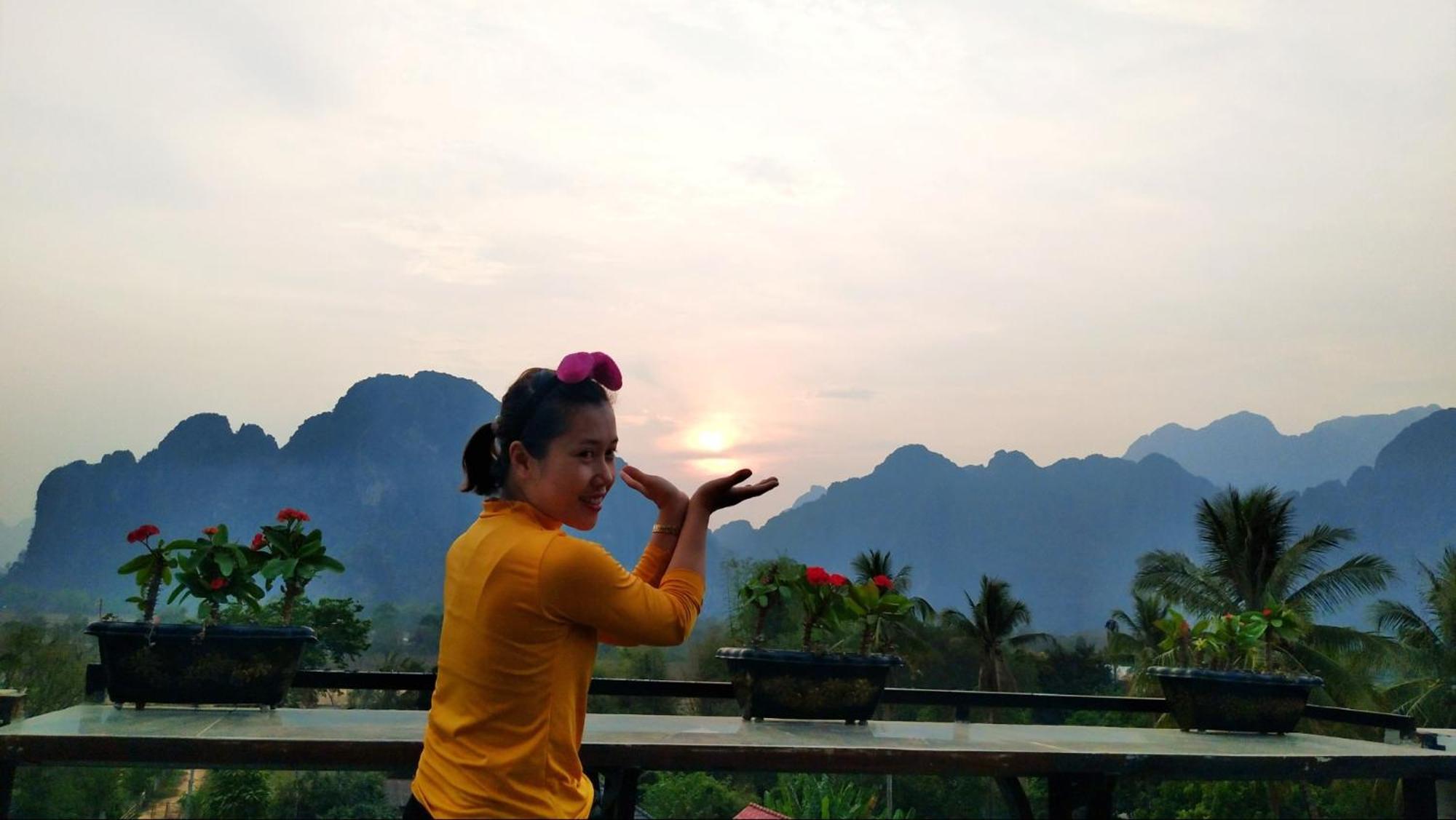 Sd View Hotel Vang Vieng Exterior foto