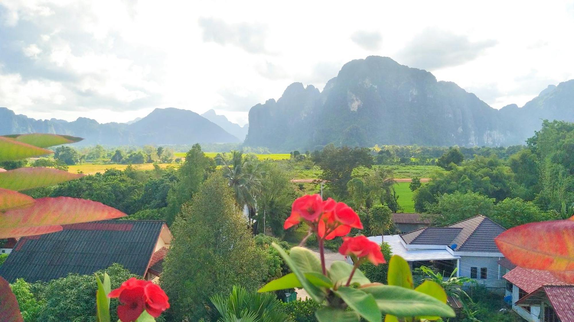 Sd View Hotel Vang Vieng Exterior foto