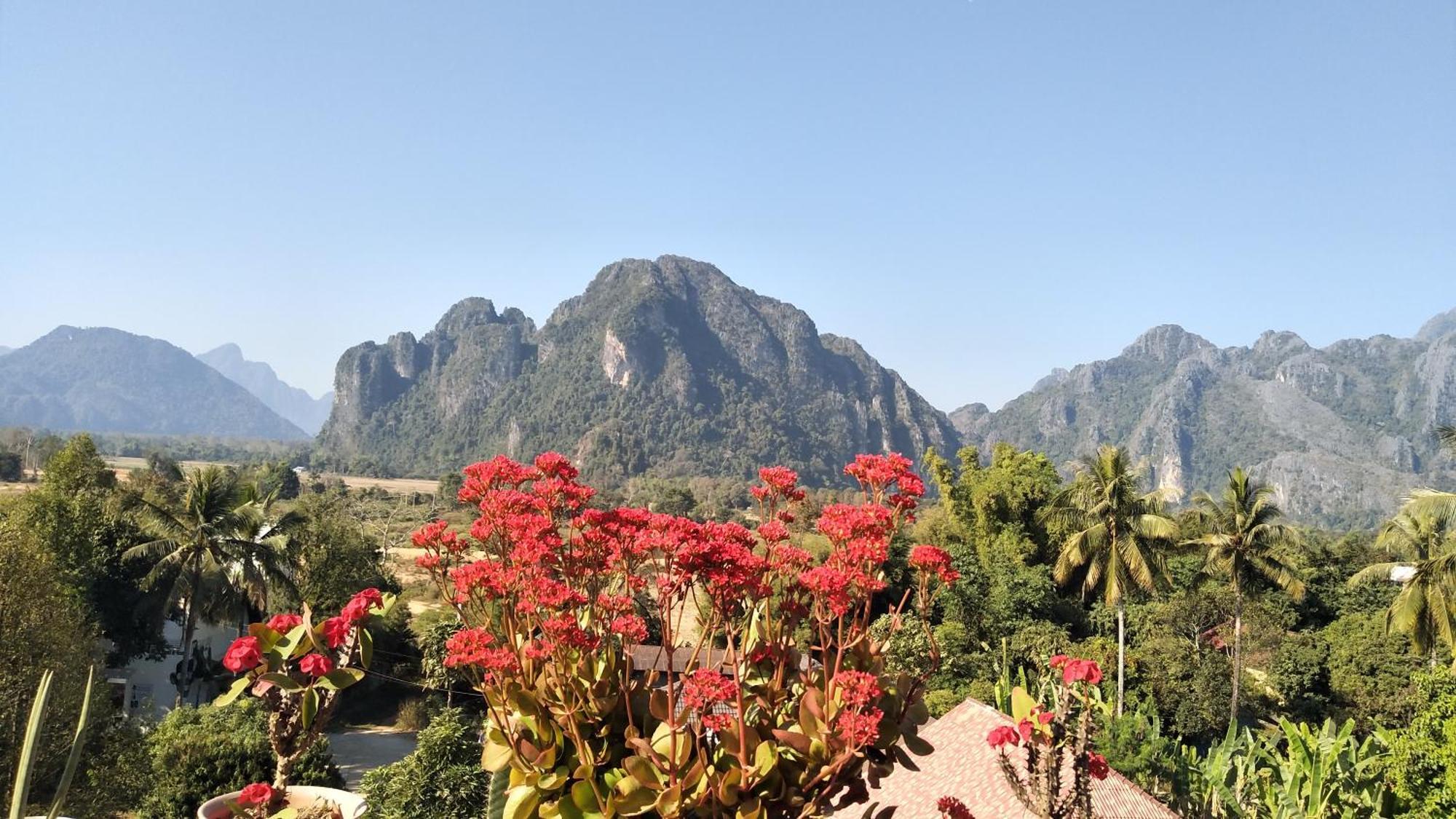 Sd View Hotel Vang Vieng Exterior foto