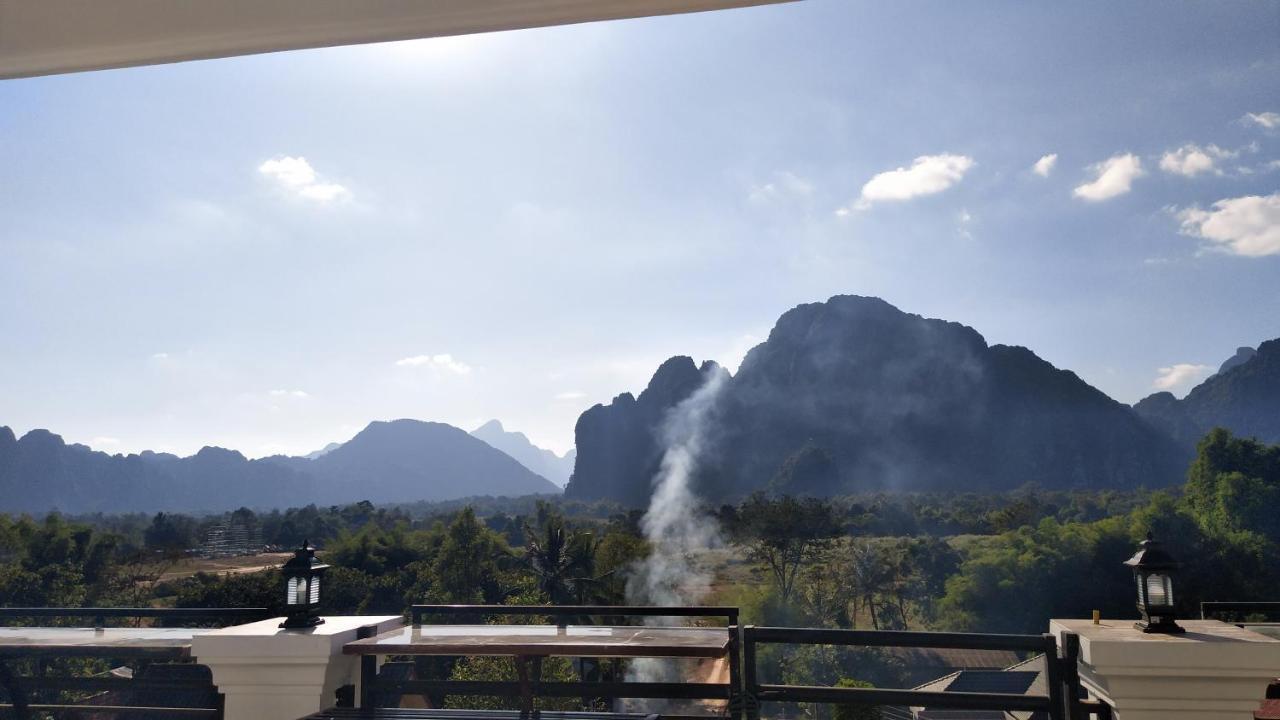Sd View Hotel Vang Vieng Exterior foto